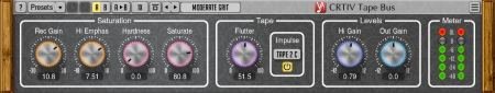 Voxengo CRTIV TapeBus v1.0 CE (Team V.R) - плагин эффект ленты