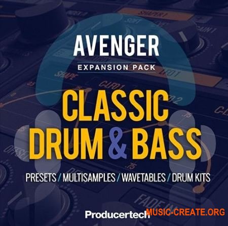 Producertech Avenger Classic Drum and Bass Expansion Presets (Avenger Presets) Producertech Avenger Classic Drum and Bass Expansion Presets (Avenger Presets)
