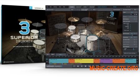 Toontrack Superior Drummer 3 v3.0.2 WiN - сэмпл-движок для ударных Toontrack Superior Drummer 3 v3.0.2 WiN - сэмпл-движок для ударных