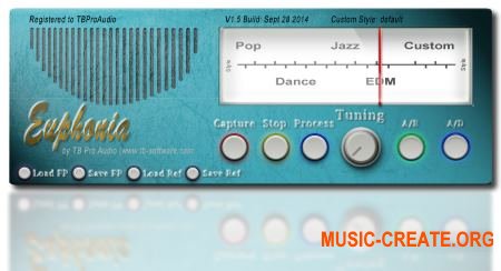 TBProAudio Euphonia v1.9.3 (Team R2R) - плагин мастеринг эквалайзер TBProAudio Euphonia v1.9.3 (Team R2R) - плагин мастеринг эквалайзер