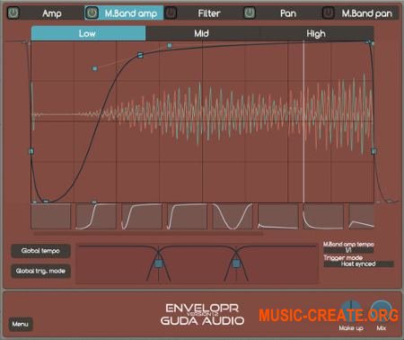 Guda Audio EnvelopR v1.0 WiN OSX (Team R2R) - плагин мультиэффект Guda Audio EnvelopR v1.0 WiN OSX (Team R2R) - плагин мультиэффект