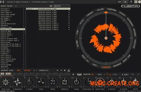 Ueberschall Elastik 3 v3.0.0 WIN OSX (Team R2R) - плеер банков сэмплов