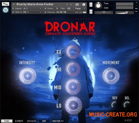 Gothic Instruments DRONAR Cinematic Atmospheres (KONTAKT) - кинематографическая библиотека