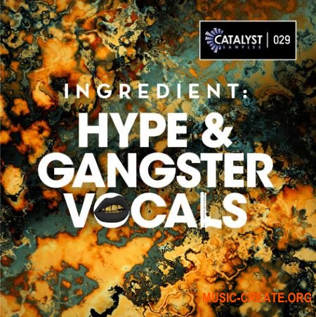 Catalyst Samples Ingredient Hype and Gangster Vocals (WAV) - вокальные сэмплы Catalyst Samples Ingredient Hype and Gangster Vocals (WAV) - вокальные сэмплы