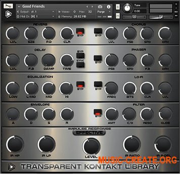 Global Audio Tools Transparent KONTAKT