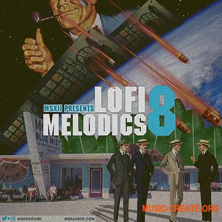 MSXII Sound Lofi Melodics 8 (WAV) - сэмплы Hip Hop