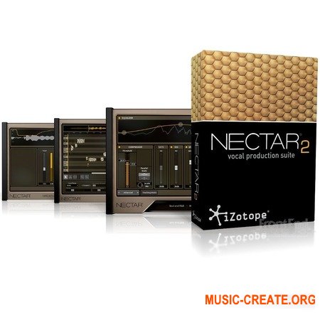 iZotope Nectar Production Suite 2 v2.04a Ked MAC (Kleen) - плагин для обработки вокала