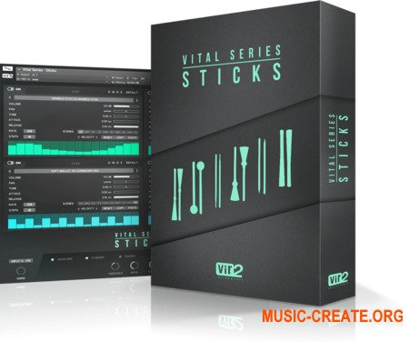 Vir2 Instruments Vital Series Sticks (KONTAKT) - библиотека звуковых эффектов