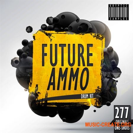 Kryptic Samples Future Ammo Drum Kit (WAV) - сэмплы ударных