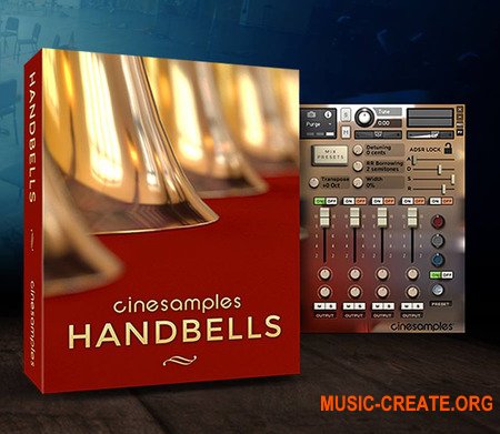 Cinesamples Handbells (KONTAKT) - библиотека звуков колокольчиков