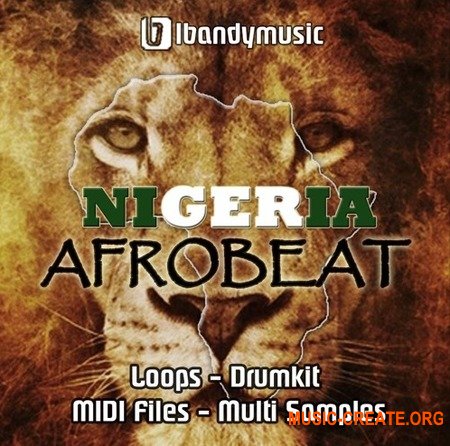 LBandyMusic Nigeria Afrobeat (WAV MiDi AiFF Sylenth1 FLP) - сэмплы ударных, Afrobeat