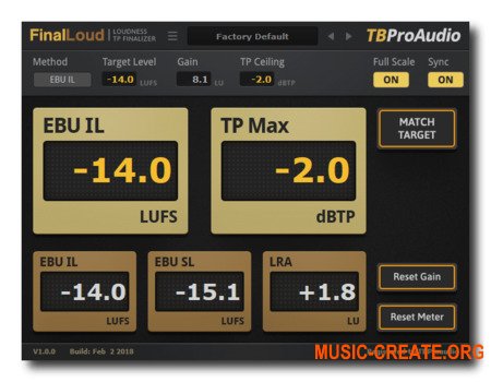 TBProAudio FinalLoud v1.0 TBProAudio FinalLoud v1.0