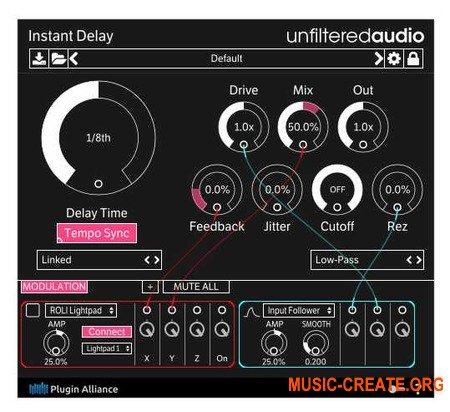 Unfiltered Audio Instant Delay