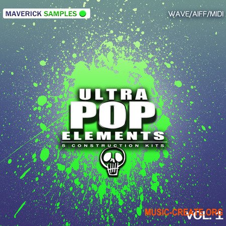 Maverick Samples Ultra Pop Elements Vol 1 (WAV MIDI) - сэмплы Pop