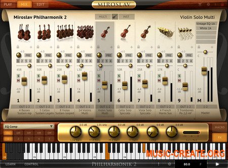 IK Multimedia Miroslav Philharmonik 2 v2.0.5  WiN-OSX  (Team R2R) - виртуальный плагин симфонического оркестра