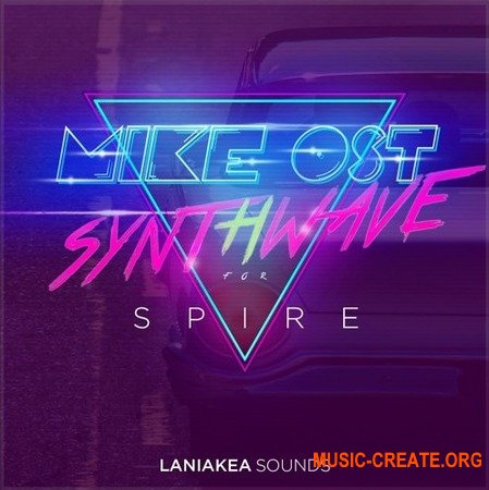 Laniakea Sounds Mike Ost Synthwave (Spire Presets) - звуки  Synthwave, Disco