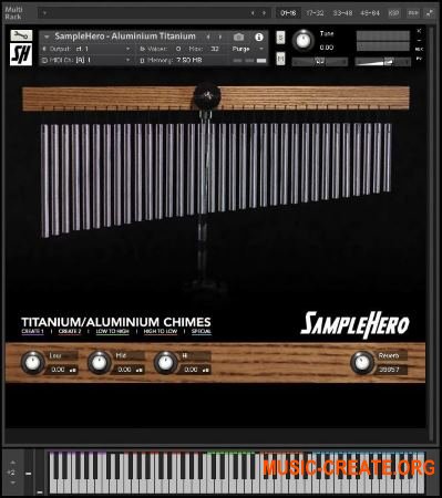 SampleHero Titanium Chimes (KONTAKT) - звуки чаймс