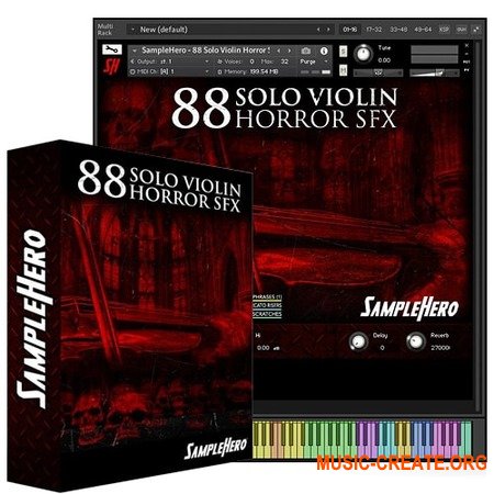 SampleHero 88 Solo Violin Horror SFX SampleHero 88 Solo Violin Horror SFX