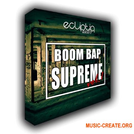 Ecliptiq Audio Boom Bap Supreme Vol 1 (WAV) - сэмплы ударных, Hip Hop
