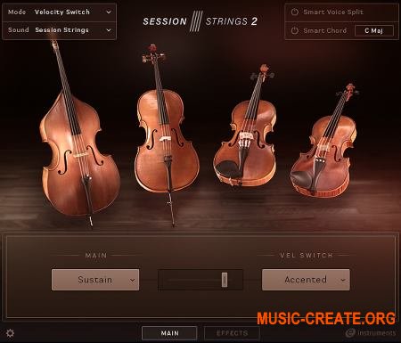 Native Instruments Session Strings 2 v1.0 (KONTAKT) - библиотека звуков струнных