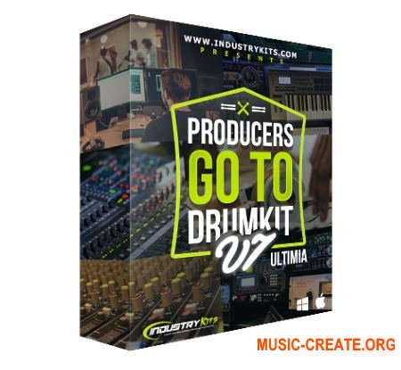 IndustryKits Producers GoTo DrumKit v7 ULTIMIA (WAV MiDi) - драм сэмплы IndustryKits Producers GoTo DrumKit v7 ULTIMIA (WAV MiDi) - драм сэмплы
