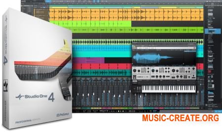 PreSonus Studio One 4 Professional v4.6.2 WiN 64 / v4.5.1 OSX (Team R2R) - программа для создания музыки