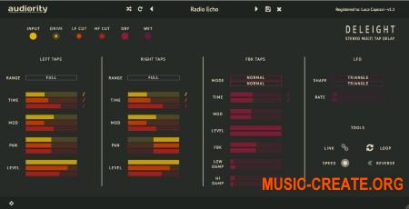 Audiority Deleight v1.1.1 CE (Team V.R) - плагин дилэй Audiority Deleight v1.1.1 CE (Team V.R) - плагин дилэй