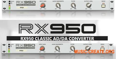 Mathieu Demange RX950 Classic AD/DA Converter v1.0.4 WiN OSX (Team P2P) - AD / DA конвертер Mathieu Demange RX950 Classic AD/DA Converter v1.0.4 WiN OSX (Team P2P) - AD / DA конвертер