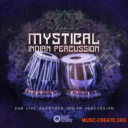 Black Octopus Sound K.V.Balakrishnan Mystical Indian Percussion (WAV) - сэмплы перкуссии