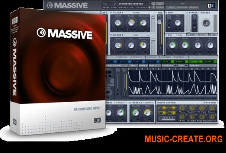 Native Instruments Massive v1.5.5 WIN / MacOSX (Team V.R / P2P) - синтезатор