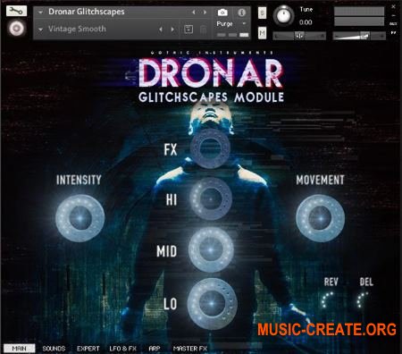 Gothic Instruments DRONAR Glitchscapes (KONTAKT) - библиотека атмосфер