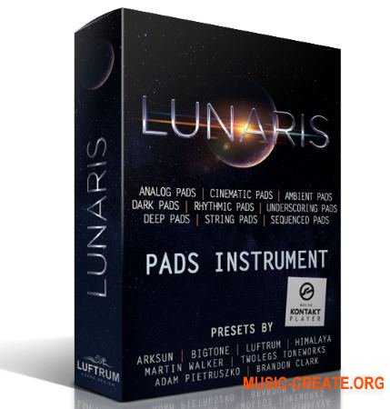 Luftrum Lunaris Pads v1.3 (KONTAKT) - библиотека падов Luftrum Lunaris Pads v1.3 (KONTAKT) - библиотека падов