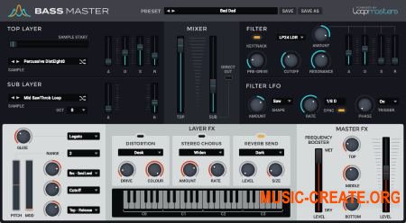 Loopmasters Bass Master - виртуальный басовый инструмент