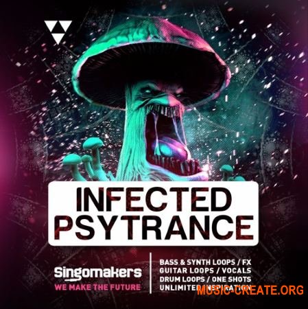 Singomakers Infected Psytrance (WAV REX) - сэмплы Psytrance