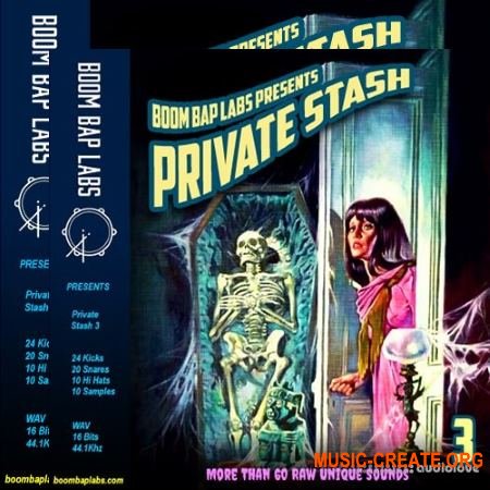Boom Bap Labs Private Stash Vol. 3 (WAV) - сэмплы ударных