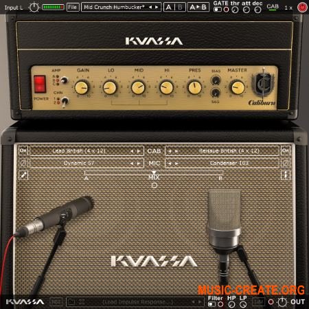 Kuassa Amplifikation Caliburn v1.0.0 CE (Team V.R) - симулятор усилителя гитары
