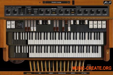 GG Audio Blue3 v2.0.3 WiN / OSX (Team R2R) - VST винтажный орган
