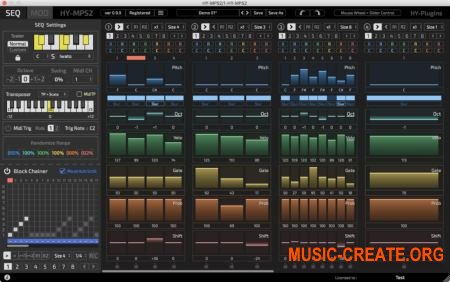 HY-Plugins HY-MPS2 v1.0.5 WiN OSX (Team R2R) - шаговый секвенсор
