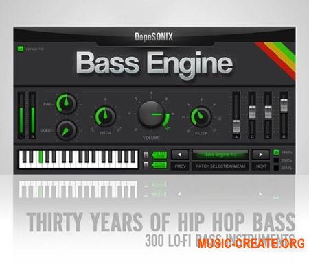 DopeSONIX Bass Engine v1.3 WiN-OSX RETAiL (SYNTHiC4TE) - бас-синтезатор