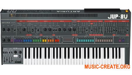 Arturia Jup-8 V3 v3.3.1.1782 CSE (Team V.R) - аналоговый синтезатор