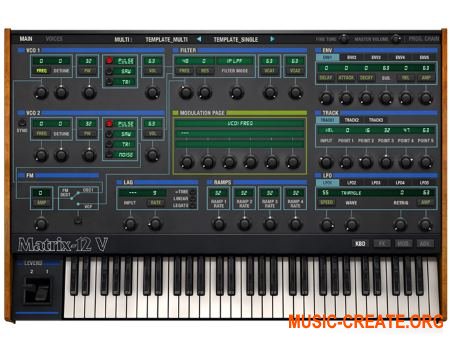 Arturia Matrix-12 V2 v2.3.1.1784 CSE (Team V.R) - аналоговый синтезатор