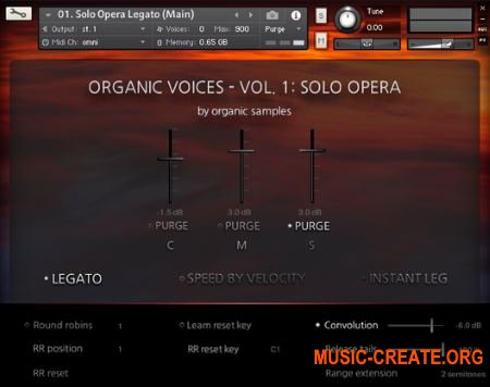Organic Samples Organic Voices Volume 1 Solo Opera (KONTAKT) - вокальная библиотека