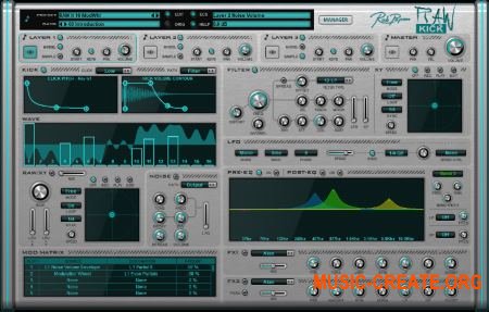 Rob Papen RAW-Kick v1.0.0 CE (Team V.R) - синтезатор Rob Papen RAW-Kick v1.0.0 CE (Team V.R) - синтезатор