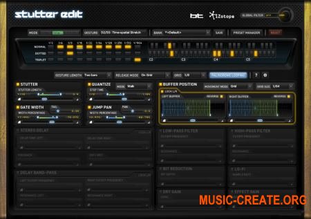 Stutter Edit VST RTAS v1.00 x86 x64 от iZotope - плагин звуковых эффектов Stutter Edit VST RTAS v1.00 x86 x64 от iZotope - плагин звуковых эффектов