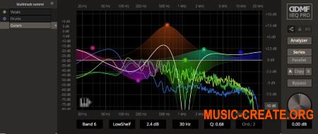 DDMF IIEQPro v3.4.6 (Team R2R) - плагин эквалайзер DDMF IIEQPro v3.4.6 (Team R2R) - плагин эквалайзер