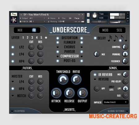 StudioWeapon Underscore v1 StudioWeapon Underscore v1