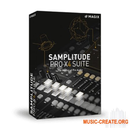 MAGIX Samplitude Pro X4 Suite v15.3.0.471 (Team P2P) - виртуальная студия