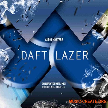 Audio Masters The Daft Laser (WAV MIDI) - сэмплы Pop, Moombahton, Electro, Funk