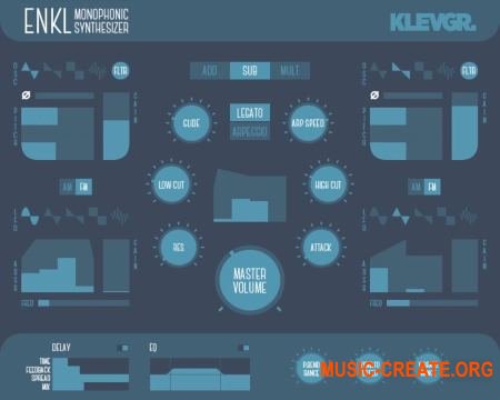 Klevgrand Enkl v1.0.1 WIN OSX (Team R2R) - монофонический синтезатор Klevgrand Enkl v1.0.1 WIN OSX (Team R2R) - монофонический синтезатор