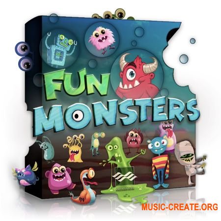 Articulated Sounds Fun Monsters (WAV) - звуки маленьких монстров Articulated Sounds Fun Monsters (WAV) - звуки маленьких монстров